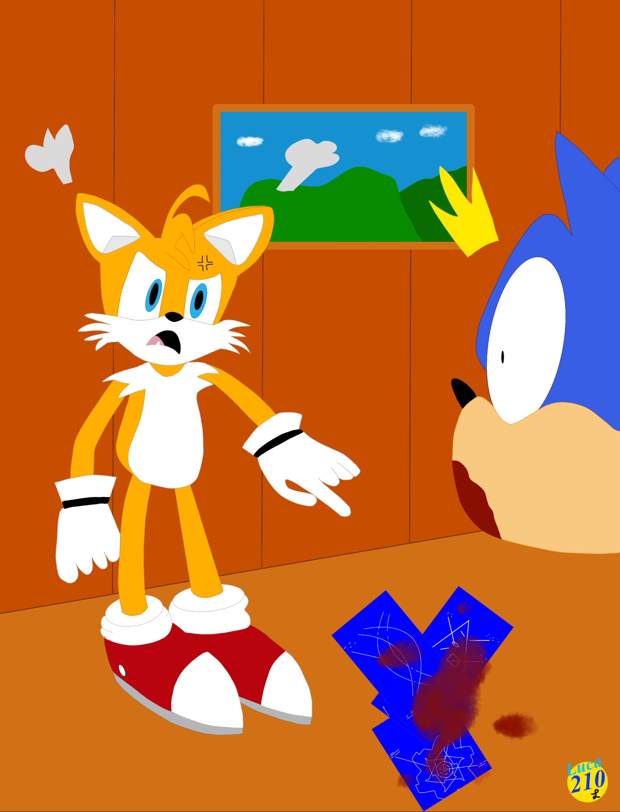Angry Tails and Chili by Luca210 on DeviantArt