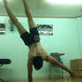 My skill handstand one arm ( old picture )