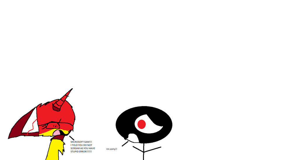 Microsoft Sam Explosion Microsoft Sam!!!!!!!!!!!! by Unikittyback2468 on DeviantArt