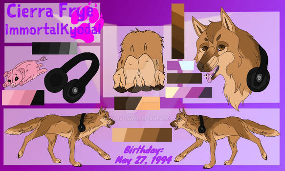 Cierra Frye (ImmortalKyodai) -Wolf Design-