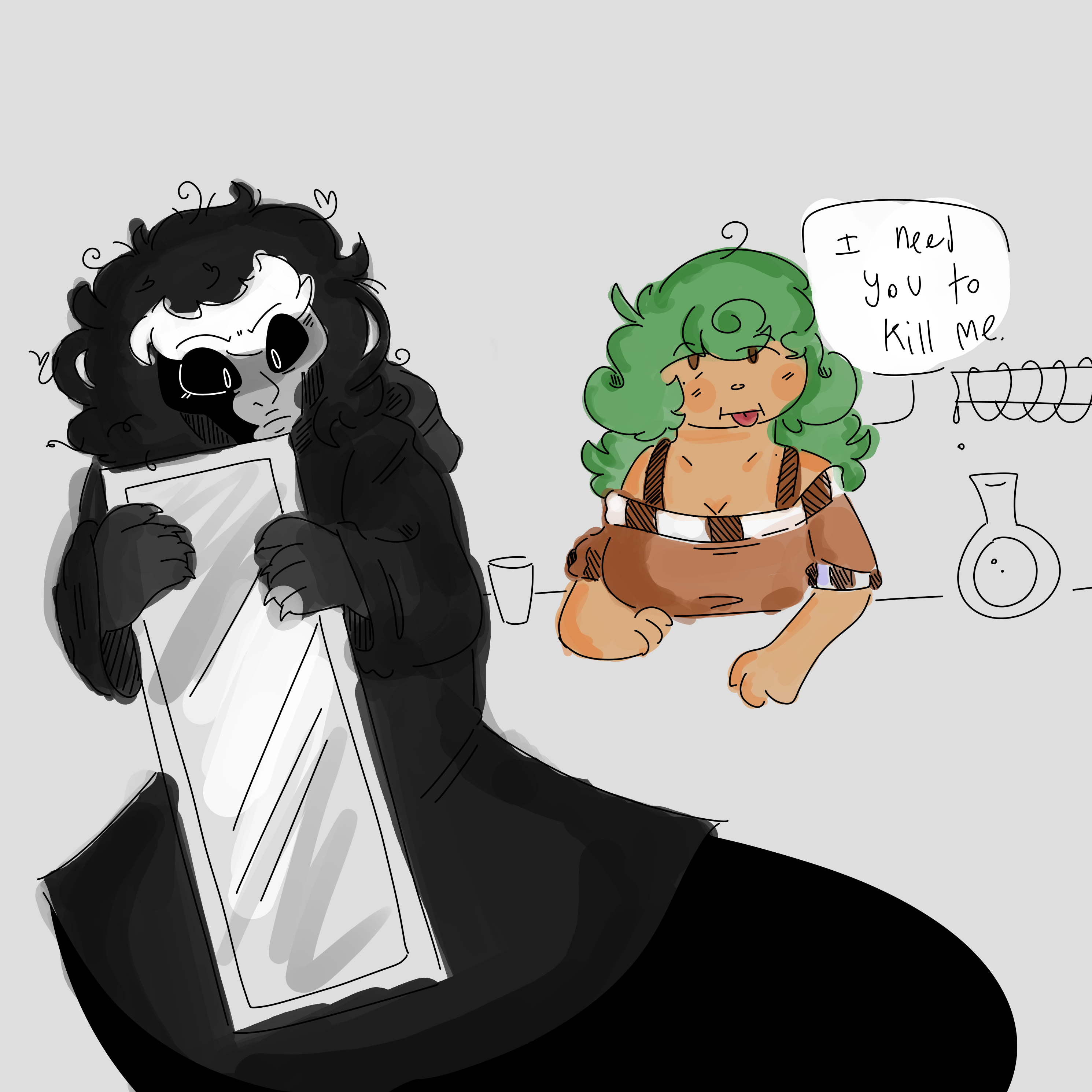 The Unknown and Meth Head Oompa Loompa by BluB0y on DeviantArt
