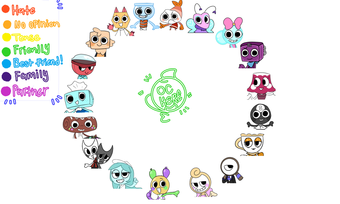 Dandy s World Relationship Chart Template FTU by BluB0y on DeviantArt Dandy s World Relationship Chart Template FTU by BluB0y on DeviantArt