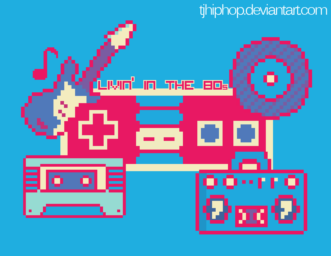 80s 8-Bit design by tjhiphop on DeviantArt