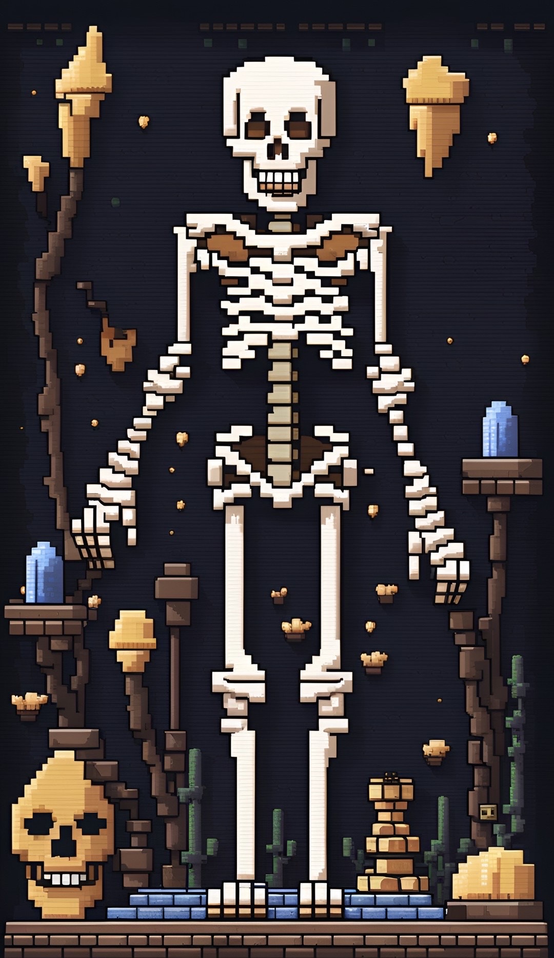 Pixel Skeleton Examples RPG pixel skeleton 2D by BREADdoge1 on DeviantArt