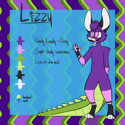 Lizzy Ref by liltrex615 on DeviantArt