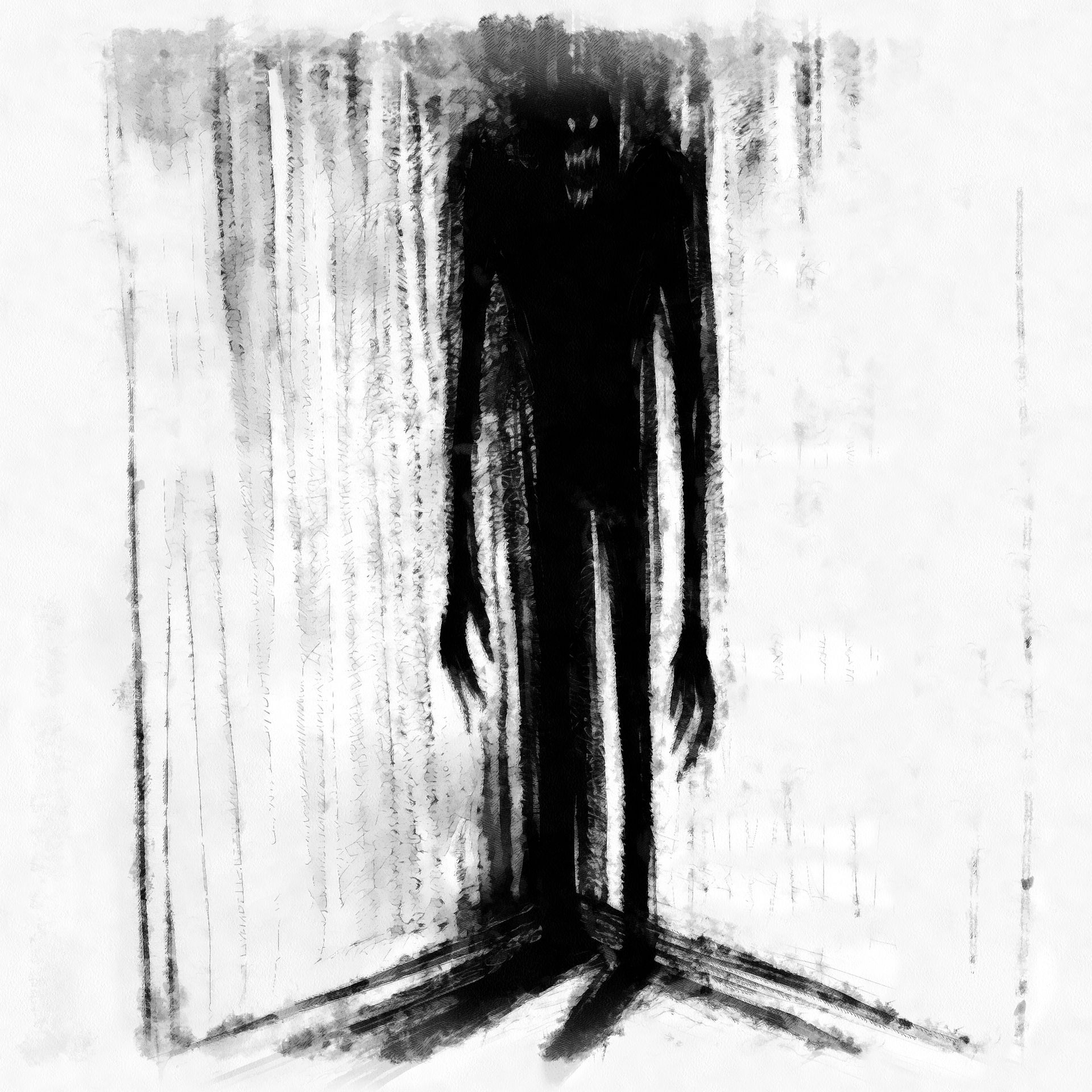 The Terrifying Shadow At The Corner Of The Wall By LeCorbeauMoqueur On the-terrifying-shadow-at-the-corner-of-the-wall-by-lecorbeaumoqueur-on