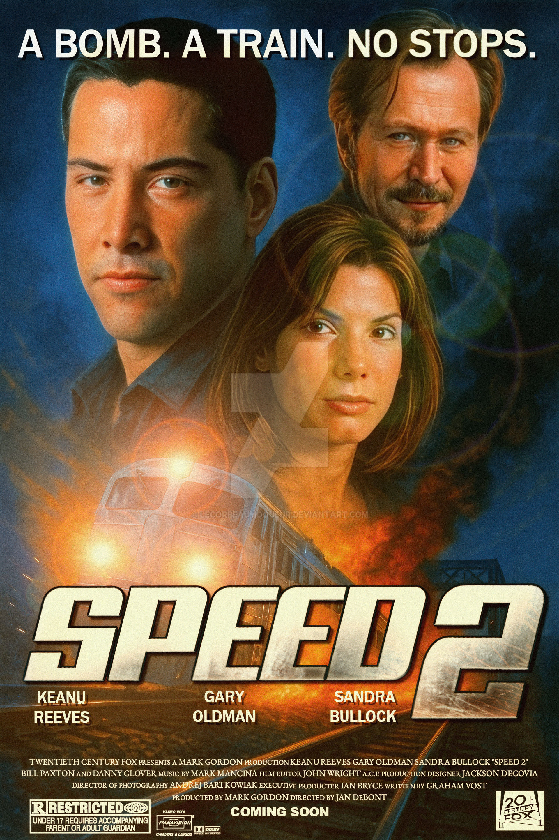 Speed 2 - Conceptual poster by LeCorbeauMoqueur on DeviantArt