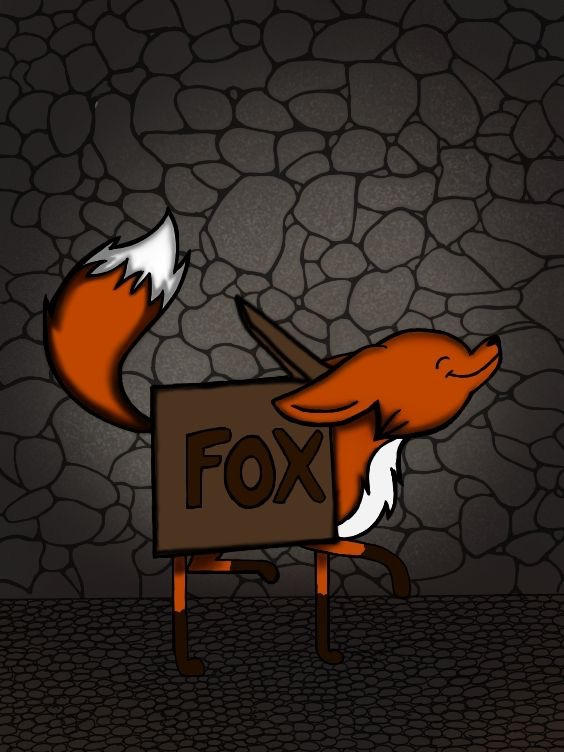 Square Box Fox Box The Fox by RussianAnnaB on DeviantArt