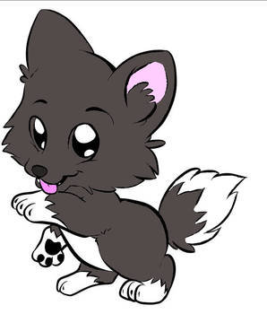 Chibi wolf