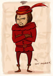 WORF WILL NEVER BE A MERRY MAN