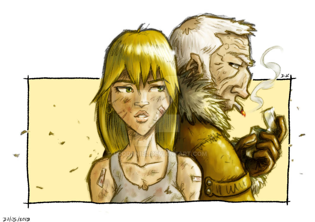 Jeune et vieux by lcqdaniel on DeviantArt