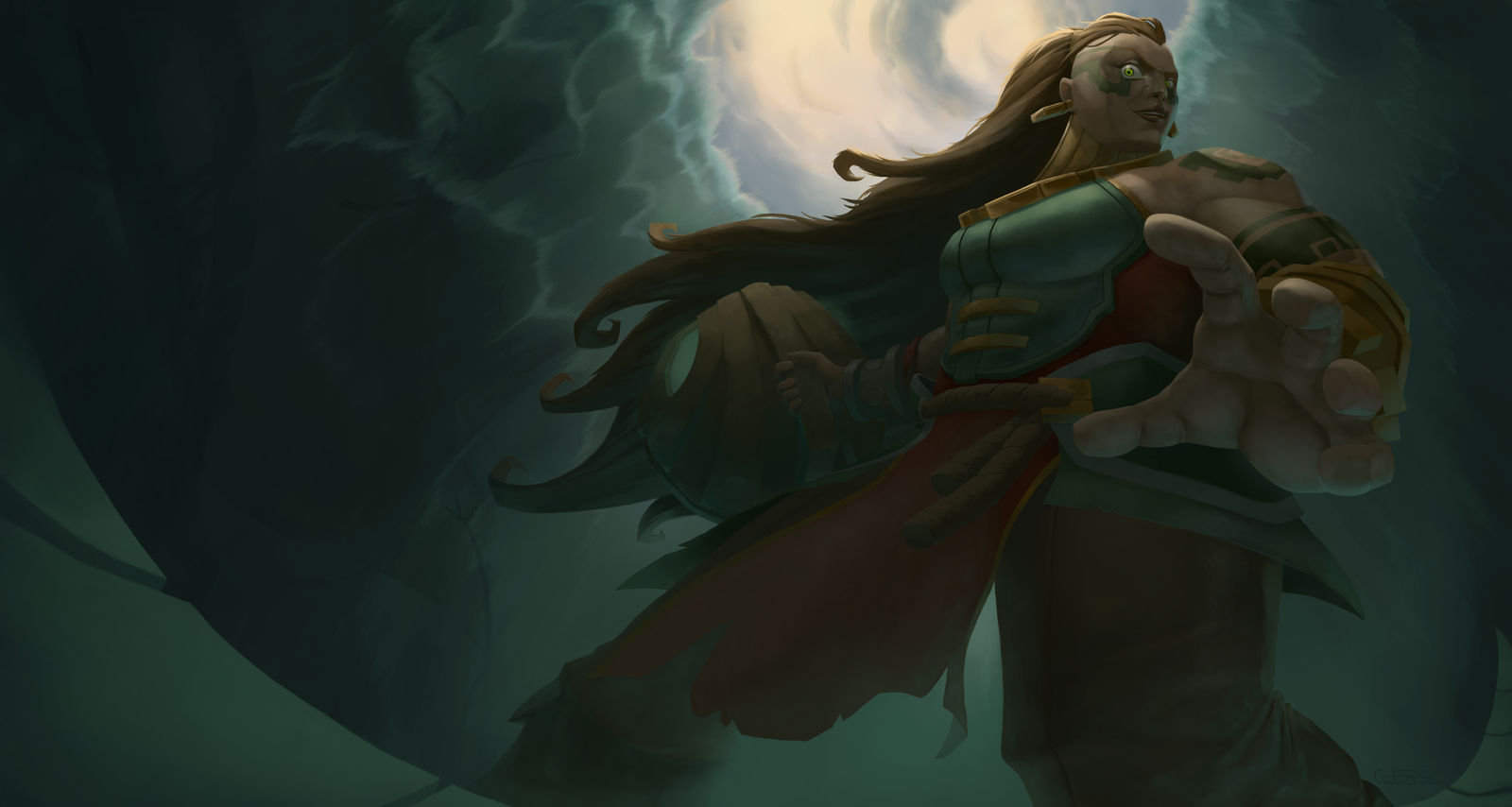 League of Legends - Illaoi, The Kraken Priestess by Arturbs on