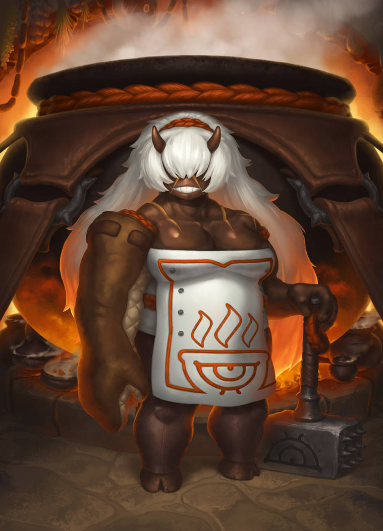 Demon Cook by Arturbs on DeviantArt