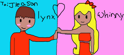 whinny and lynx humanized!!!!!