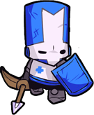 Blue Knight - Castle Crashers by kinokashi on DeviantArt