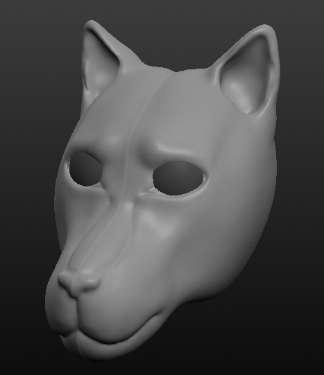 Sculptris - Wolf head