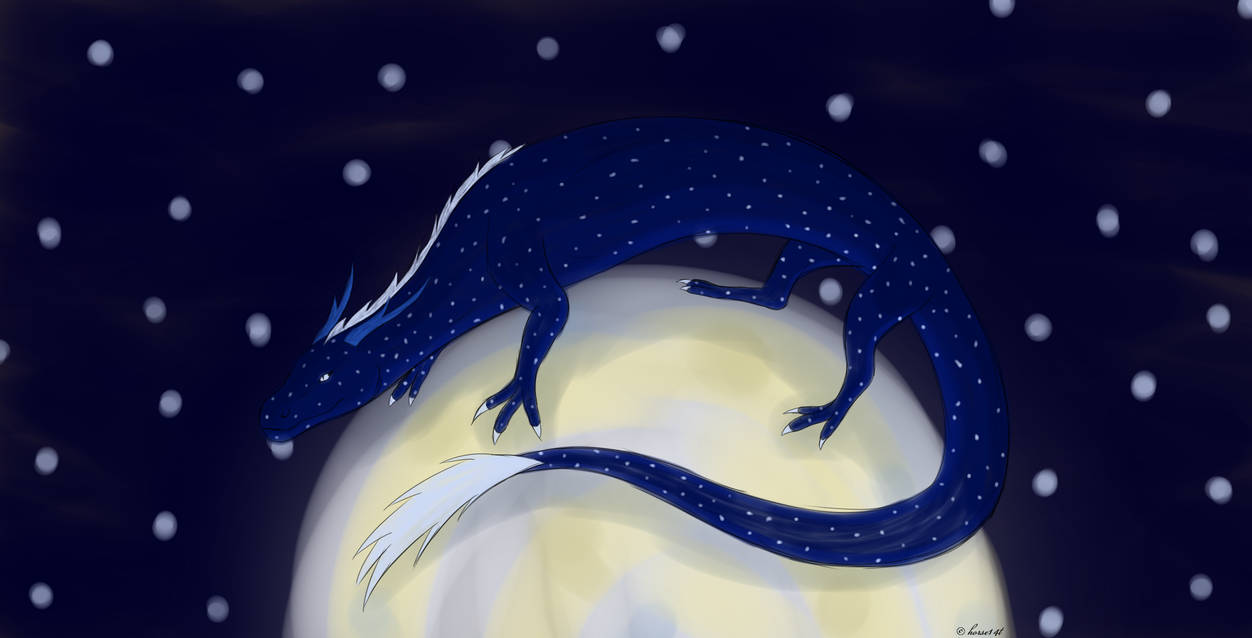 Luna: Goddess of the night by horse14t
