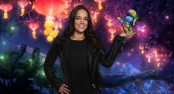 MICHELLE RODRIGUEZ and SMURF STORM !!!