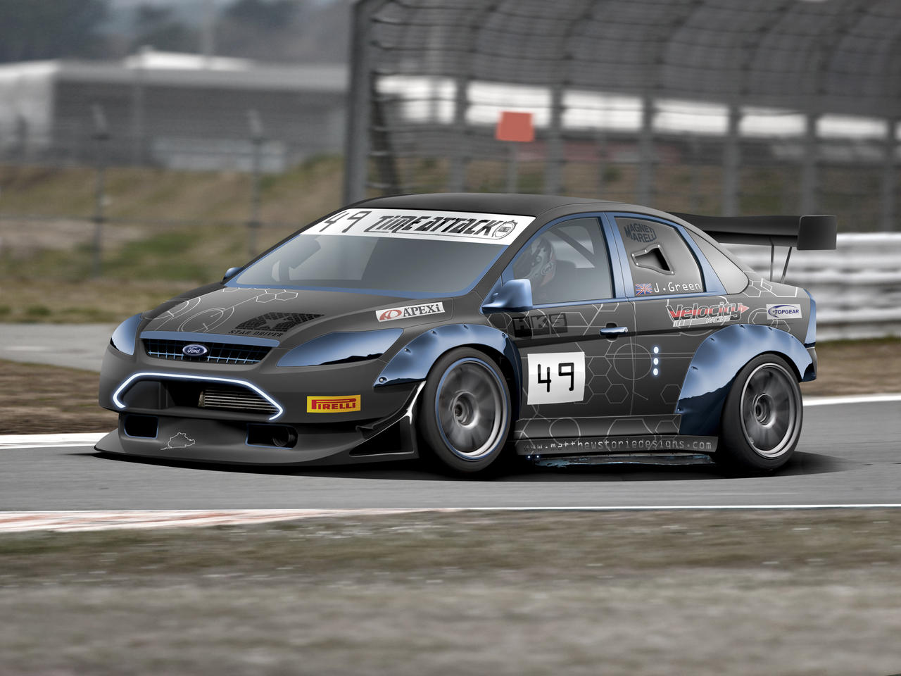 Ford Focus Time Attack by carsrus on DeviantArt