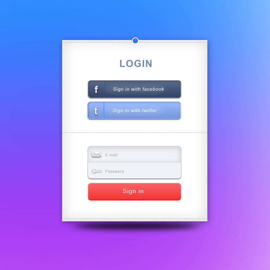 Login by vasilhristoff on DeviantArt