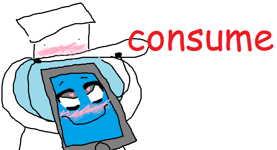 INANIMATE INSANITY MEPHONE X TOILET VORE by ButyIKoty on DeviantArt