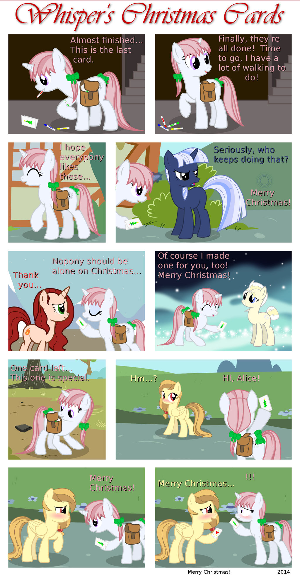 Whisper's Christmas Cards by Cranberry-Tofu on DeviantArt