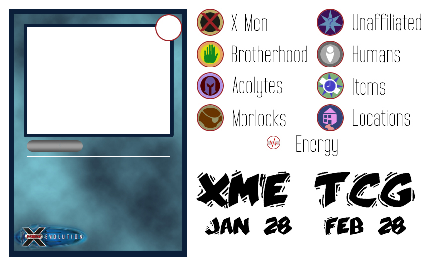 XME TCG Contest Template by BlazeRocket