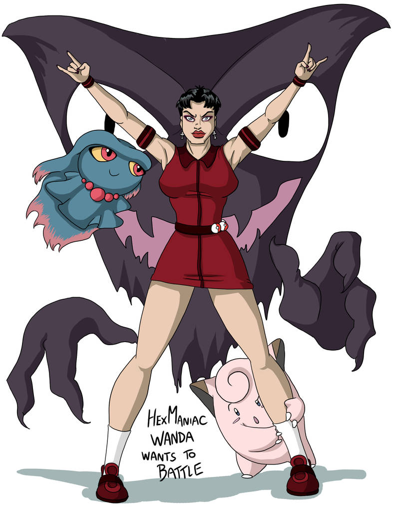 X-men: Pokemon -- The Scarlet Witch by BlazeRocket