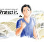 Protect the Nature - Drawing Practice