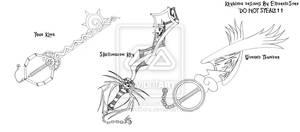 Keyblade Designs set 2 by EmeraldSora[1]