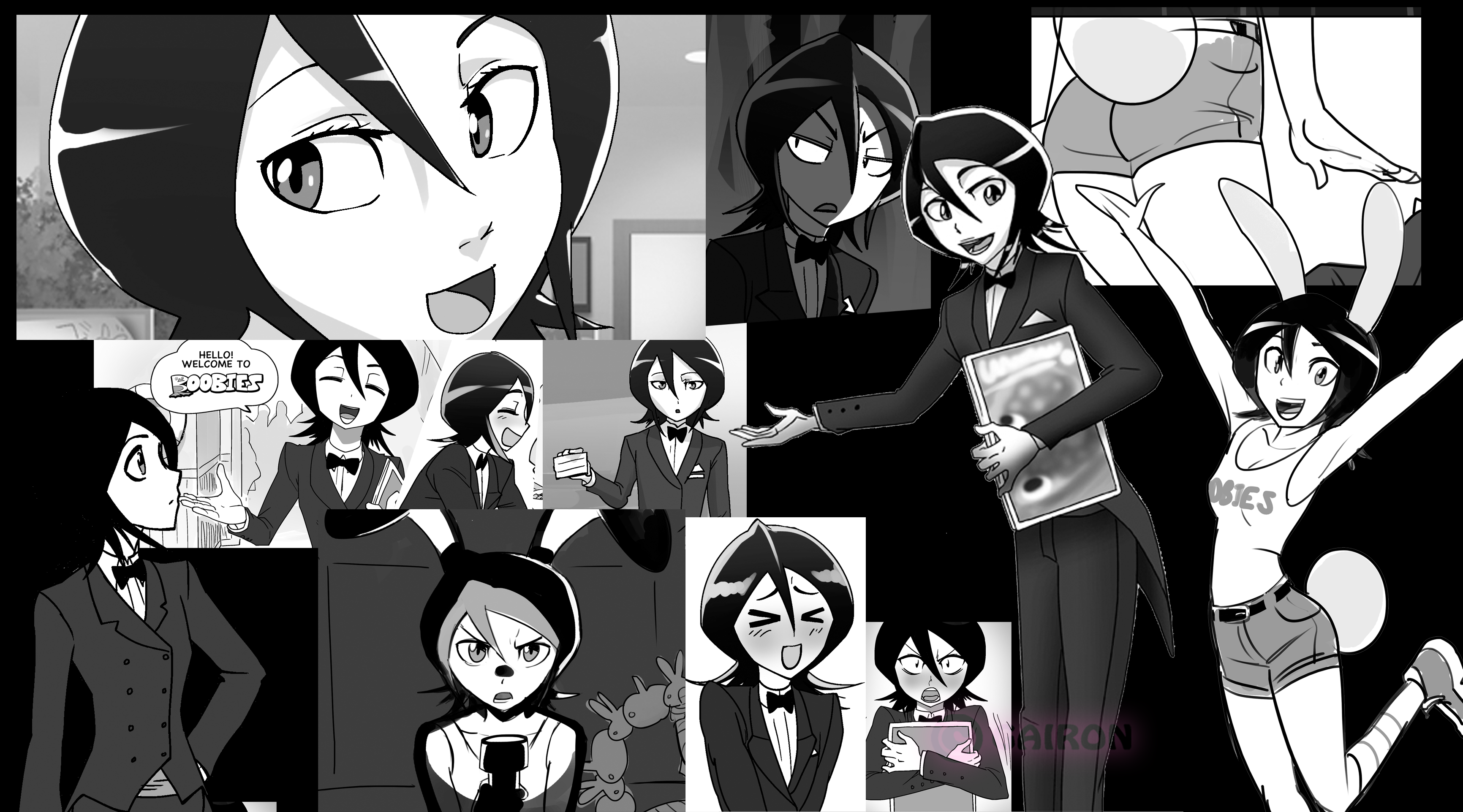 Rukia Kuchiki boobies meme