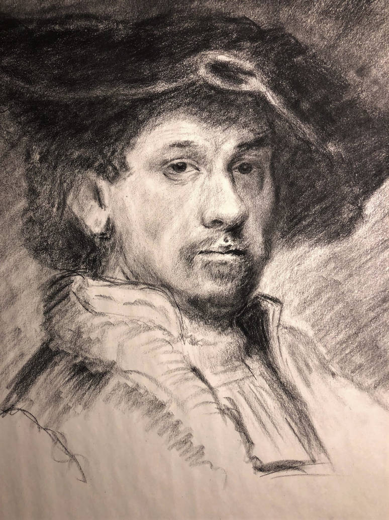 Rembrandt study by akarudsan