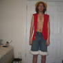 Luffy Cosplay Standing