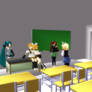[MMD Stage] Classroom DL