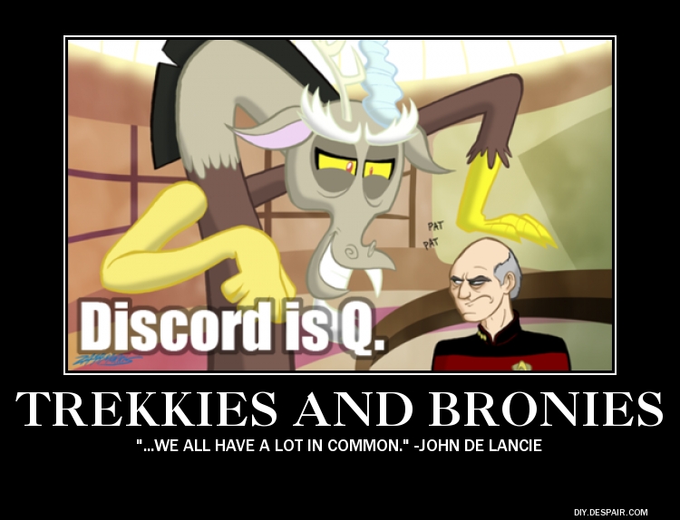 Trekkies and Bronies