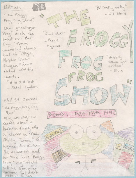 the froggy frog frog show...