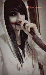 Old Jeff the killer cosplay