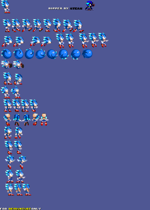 Hyper Exeller sprite sheet by ayeanthe on DeviantArt