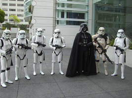 Preparing to invade WonderCon