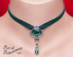 Absinthe Art Nouveau Choker