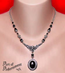 Nocturne Muse Pendant Necklace