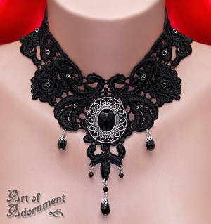 Nocturne Venezia Lace Choker