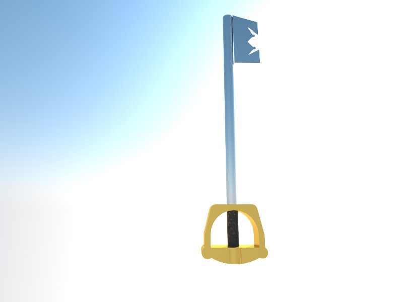 Keyblade render 2 by guiabc38 on DeviantArt
