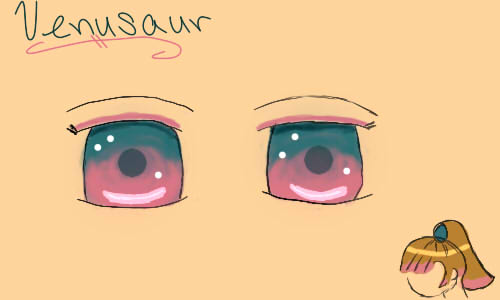 Venusaur Eyes
