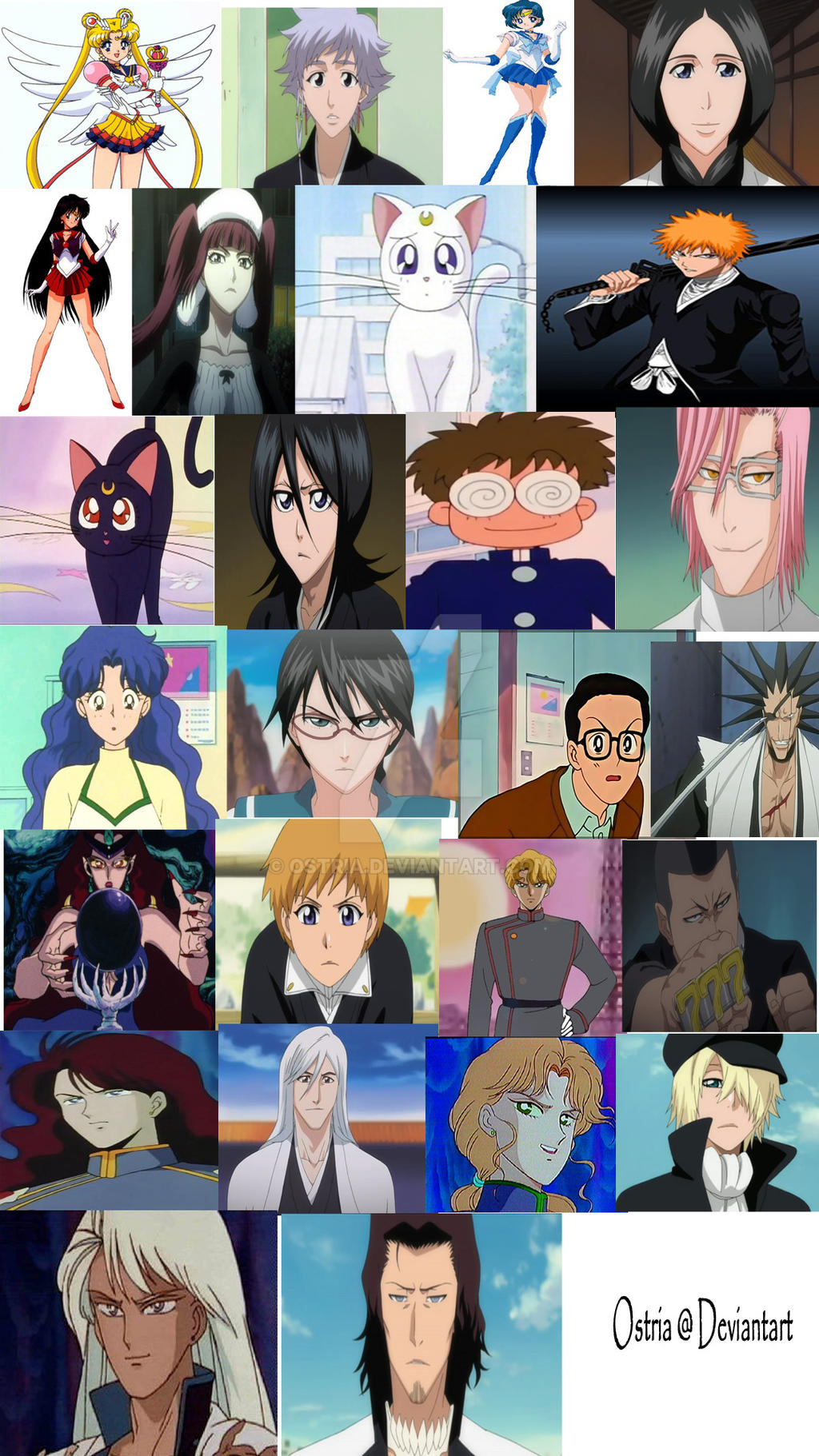 10 pairs of One Piece and Bleach characters who have the same voice