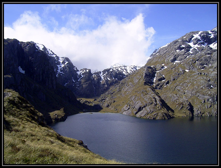 Harris Saddle lake