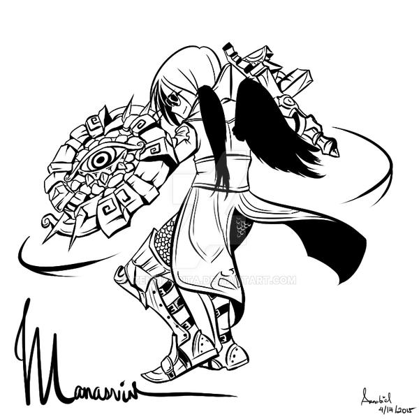Manasvin Dragon Nest Commission: Manasvin by zenmaldita on DeviantArt