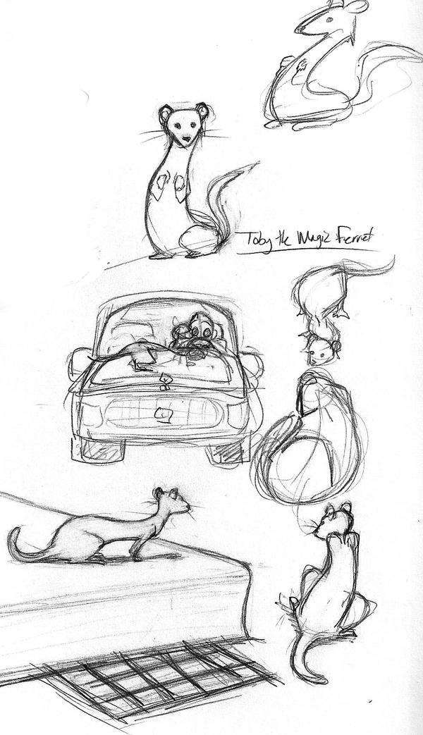 Toby the magic Ferret by kimmie-katt on DeviantArt