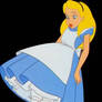 Alice Disney giant in the court (png)