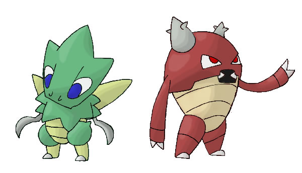 Fakemon - Sickl and Pinch